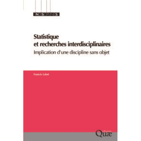 Statistique et recherches interdisciplinaires