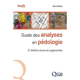 Guide des analyses en pédologie