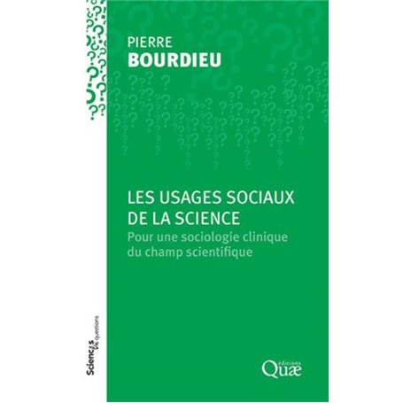 Les usages sociaux de la science