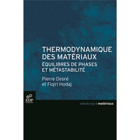 Thermodynamique des matériaux