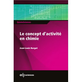 Le concept d'activité en chimie