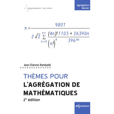 Thèmes pour l`Agrégation de mathématiques