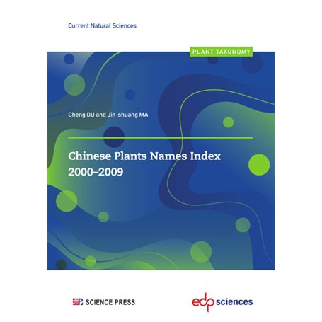 Chinese Plants Names Index 2000-2009