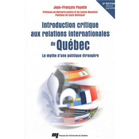 INTRODUCTION CRITIQUE AUX RELATIONS INTERNATIONALES DU QUEBE