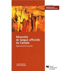 MINORITES DE LANGUE OFFICIELLE DU CANADA