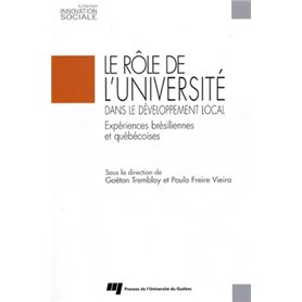 ROLE DE L'UNIVERSITE DANS LE DEVELOPPEMENT LOCAL