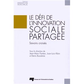 DEFI DE L'INNOVATION SOCIALE PARTAGEE