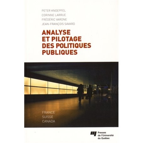 ANALYSE ET PILOTAGE DES POLITIQUES PUBLIQUES