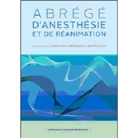 ABREGE D'ANESTHESIE ET DE REANIMATION