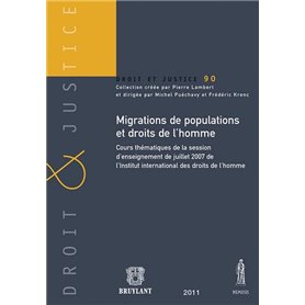 MIGRATIONS DE POPULATIONS ET DROITS DE L'HOMME