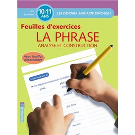 PHRASE ANALYSE ET CONSTRUCTION (LA) CM2 5E PRIMAIRE