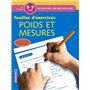 POIDS ET MESURES 8-9 ANS CE2 - FEUILLES D'EXERCICES