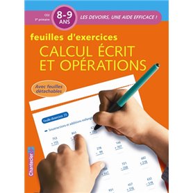 CALCUL ECRIT ET OPERATIONS FEUILLES D'EXERCICES