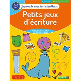 Petits jeux d'écriture (5-6 a.) - (J'apprends avec des autocollants)