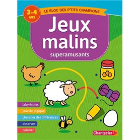 Jeux malins superamusants (3-4 a.)