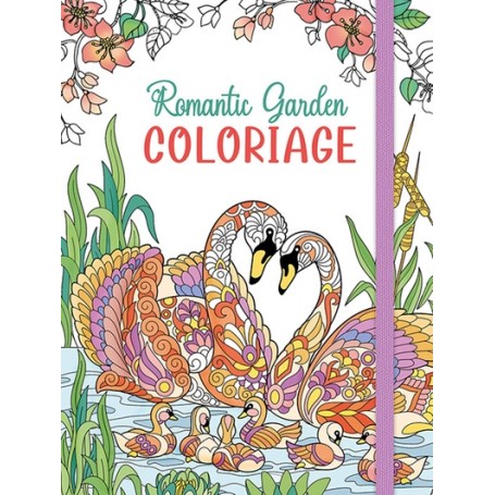 Romantic Garden Coloriage