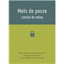 Mots de passe carnet de notes