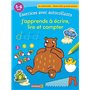 Exercices avec autocollants - J'apprends à écrire, lire et compter (5-6 a.)