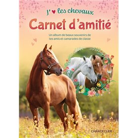 J'aime les chevaux carnet d'amitié