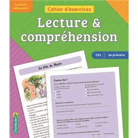 Cahier d'exercices lecture & compréhension (CE2 -3e primaire) (vert-violet)