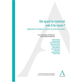 DE QUOI LE CONTRAT EST-IL LE NOM ?