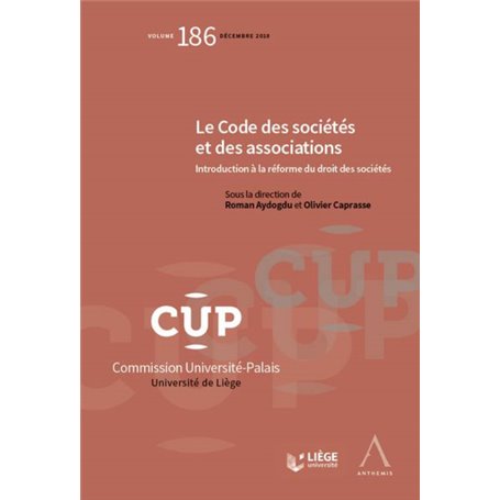 LE CODE DES SOCIETES ET DES ASSOCIATIONS