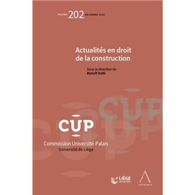 Actualités en droit de la construction