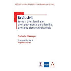 Droit civil Tome I. Droit familial et droit patrimonial de la famille, droit des biens et droits réels