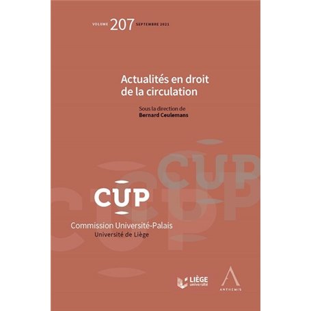 Actualités en droit de la circulation