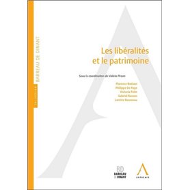 Les libéralités et le patrimoine