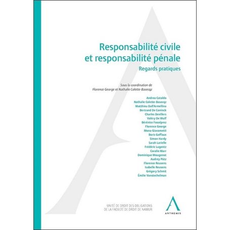 Responsabilité civile et responsabilité pénale