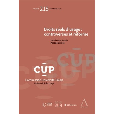 Droits réels d'usage : controverses et réforme