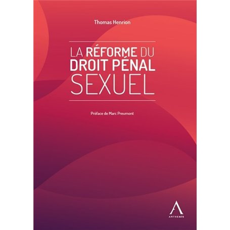 La réforme du droit pénal sexuel