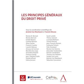 Les principes généraux du droit privé