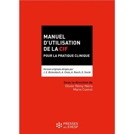 Manuel d'utilisation de la CIF en la pratique clinique