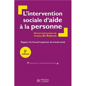 L'intervention sociale d'aide à la personne