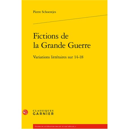 Fictions de la Grande Guerre