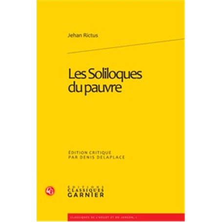 Les Soliloques du pauvre