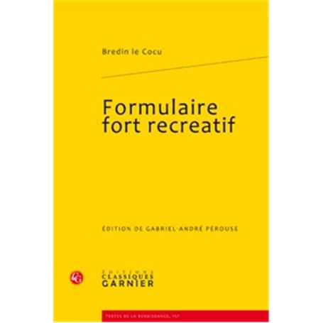 Formulaire fort recreatif