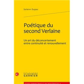 Poétique du second Verlaine