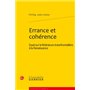 Errance et cohérence