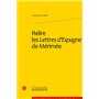 Relire les Lettres d'Espagne de Mérimée