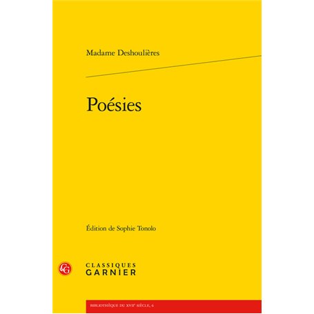 Poésies