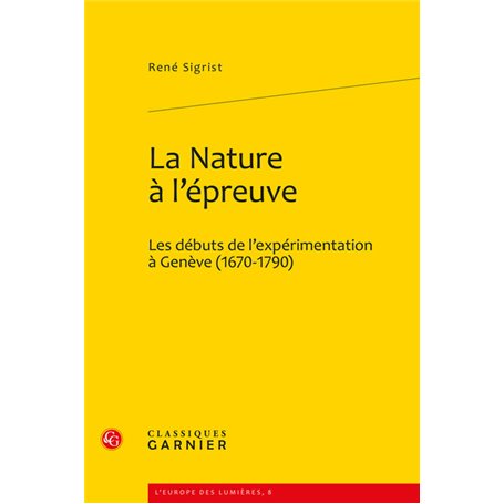 La Nature à l'épreuve