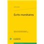 Écrits monétaires