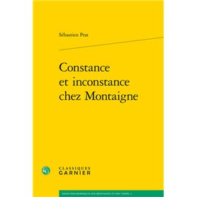 Constance et inconstance chez Montaigne