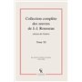 Collection complète des oeuvres de J.-J. Rousseau, Citoyen de Genève