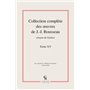 Collection complète des oeuvres de J.-J. Rousseau, Citoyen de Genève