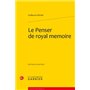 Le Penser de royal memoire (1518)