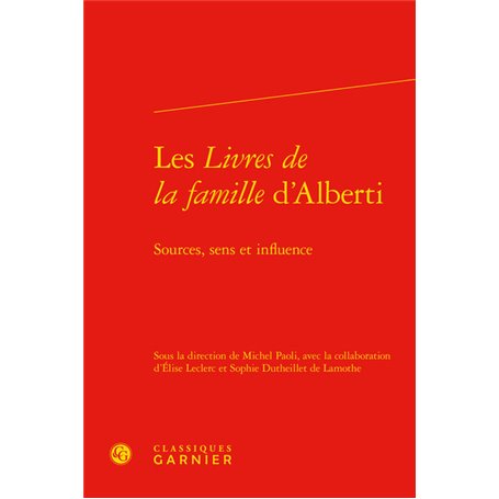 Les Livres de la famille d'Alberti